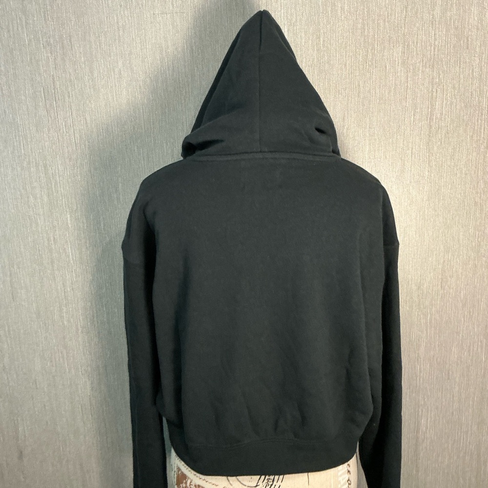 NWOT Converse Women's Black Hoodie Sweater Size Large - Picture 6 of 11